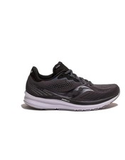 Size 6 - Saucony Ride 14 Black Charcoal Womens NEW IN BOX