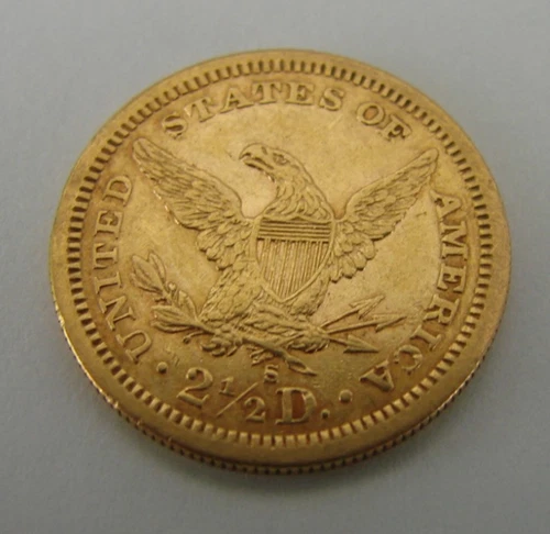 1878 S US 2 1/2 Liberty Gold Piece Coin Found in Rotted Garbage
