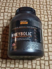 GNC Amp Wheybolic Whey Protein Isolate 3lbs 25 Servings Chocolate Fudge EXP 2028