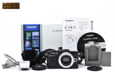 Excellent Olympus PEN E-PL7 Mirrorless Camera Body Black Boxed Japan