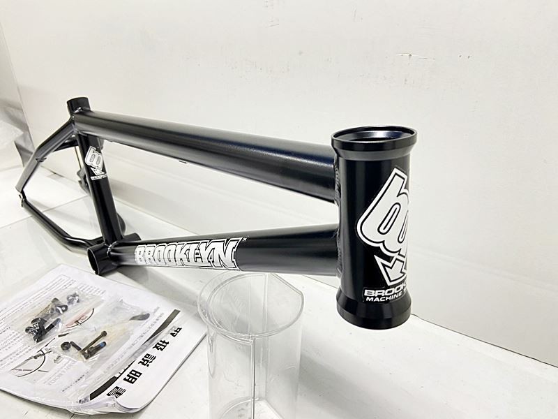 Brooklyn Machine Works Street BMX Frame 20 8 ED Black | eBay