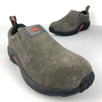 Merrell Jungle Moc Work Alloy Toe Gunsmoke Suede J85775 Slip On Men s 7M NWOB