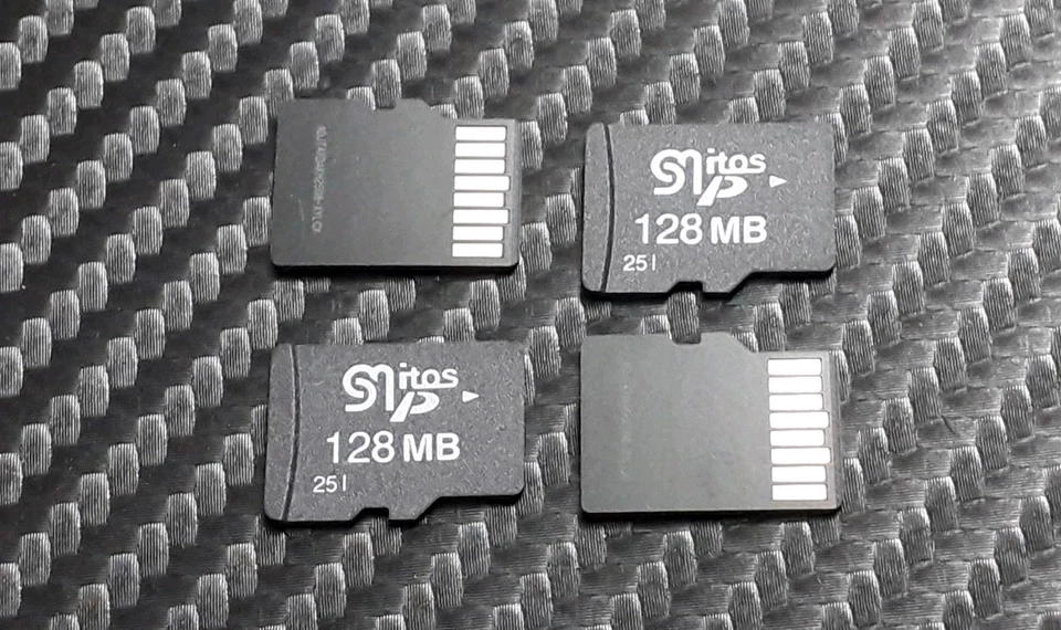 X4 128MB Micro SD Card Joblot - Memory Megabyte For Older Nokia Blackberry Phone - Image 2 of 3