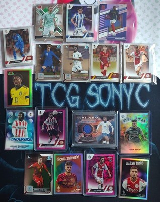 Ibrahima /49 Xavi Simons /250 Youri Regeer /175 Nicola Zalewski Numbered Lot