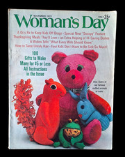 WOMANS DAY Magazine-NOVEMBER 1971 PEANUTS SNO...