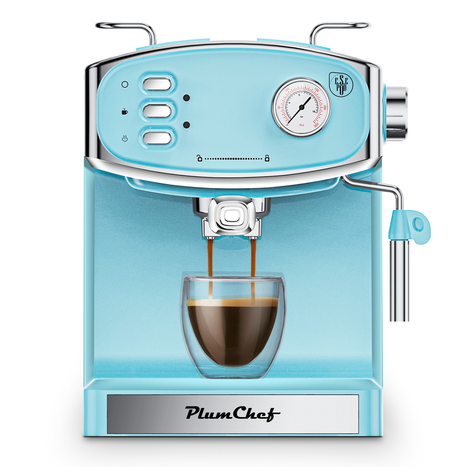 Plum chef 20 Bar Espresso Machine for home- Professional Com