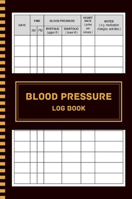 #ad Blood Pressure Log Book: Record and Monitor Blood Pressure at Home $17.48