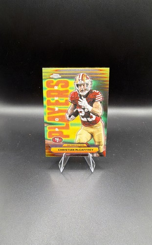 2025 Topps Chrome Football - 49ers - Christian McCaffrey Power Players #PP-15 C6