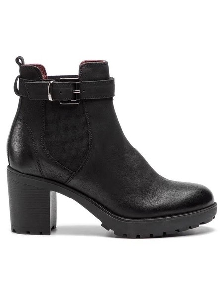 Women Lasocki Ankle Boots Black Nubuck 39