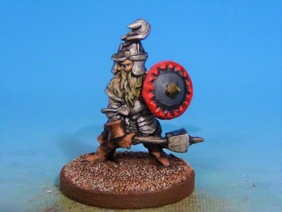Prince August Dwarf Fighter Dungeons & Dragons Well-Painted D&D 25mm Metal OOP