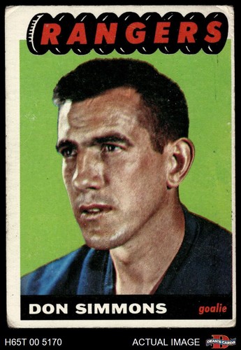 Don Simmons #88 1965 Topps card