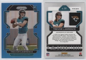 2021 Panini Prizm Rookie Light Blue Prizm Trevor Lawrence #331 Rookie RC