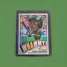 2025 Panini Donruss - Whammy Rickey Henderson #8