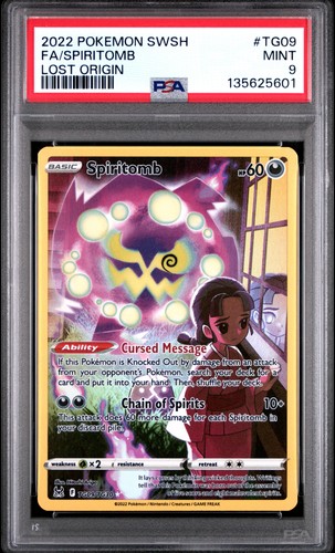 Spiritomb graded PSA 9 for sale on eBay
