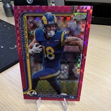 Topps Chrome Pink Refractor Rookie Terrance Ferguson # Rams NFL Football Card. rookie card picture