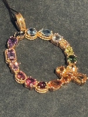 18k Solid yellow Gold Dolce & Gabanna Pendant $4000 Retail On Website 7.1 Grams