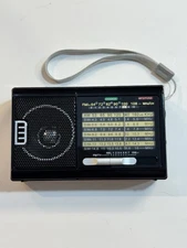 Power Guard  10 Band Rechargeable Radio Flashlight Open Box New