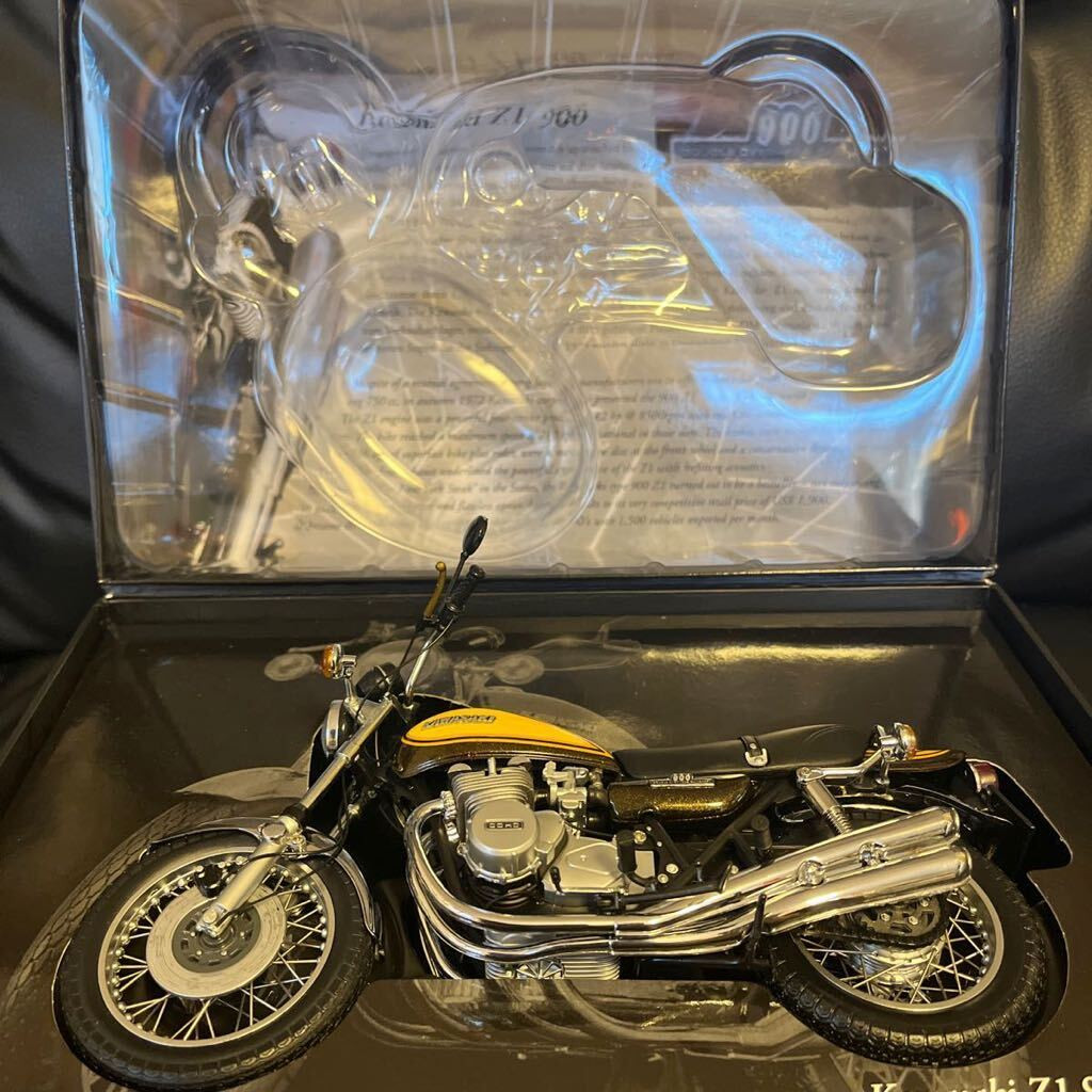 1/12 Scale Kawasaki Z1 900 Yellow Ball Discontinued 1/12 Scale Kawasaki Z1 900 Yellow Ball Discontinued