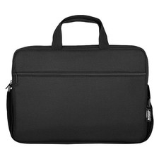 Unbranded Laptop, travel, work Bag With Handles  Zipper Closure Black Large