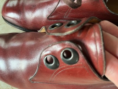 VTG 60s Ultimo Chicago Sz 10 Men\'s Cord Northern Soul Italian Dress Shoes VTG 60s Ultimo Chicago Sz 10 Mens Cordovan Northern Soul  main image 4
