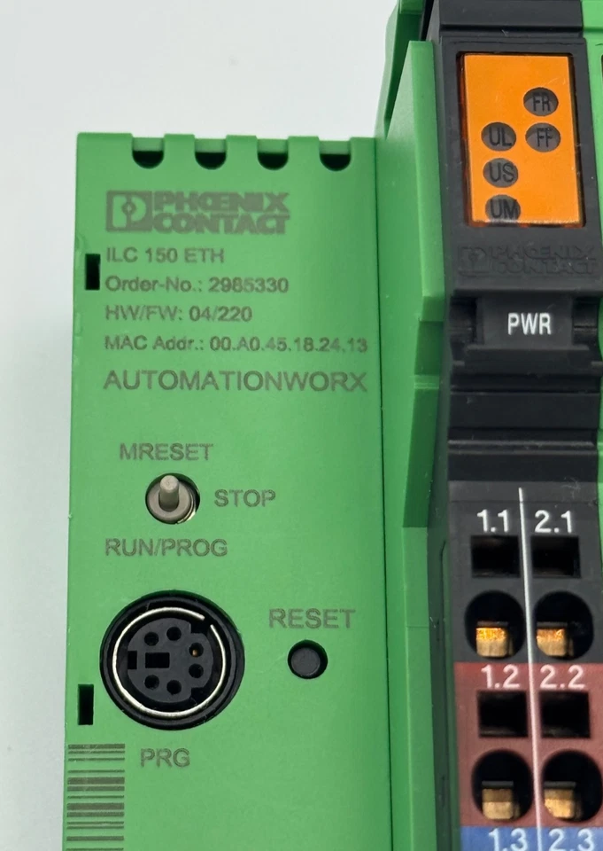 Controlador en línea con interfaz Ethernet PHOENIX CONTACT ILC 150 ETH 2985330 Foto 4 de 4