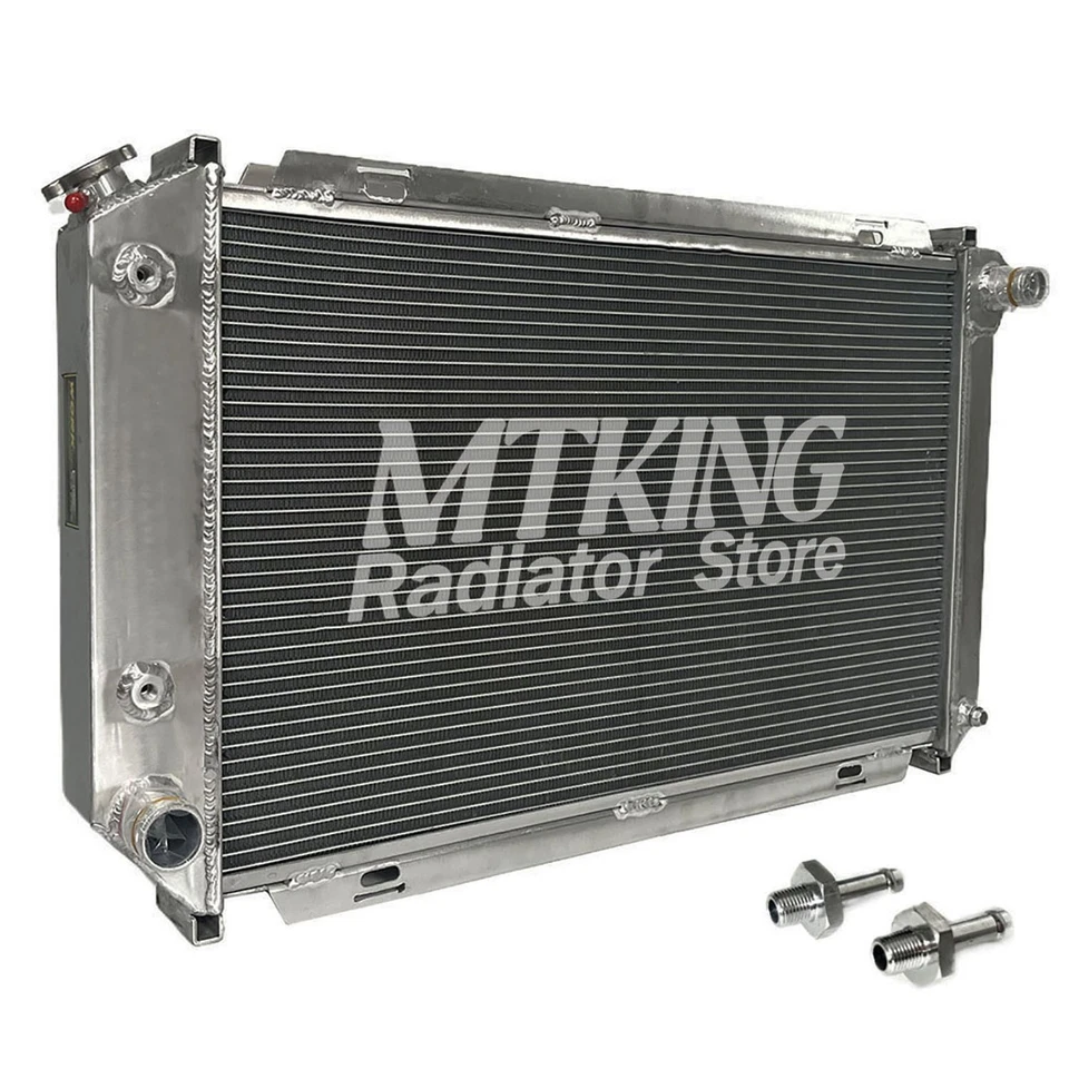 Radiador para Lincoln Continental/Mark IV 1973-1976, 1977 Mark V la mayoría de los motores Foto 4 de 4