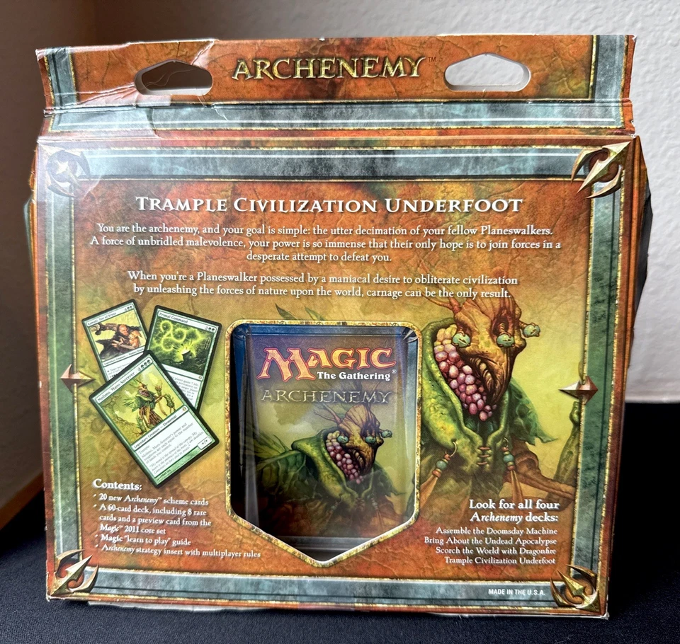 Archenemy Deck Trample Civilization Underfoot (ENGLISH) LP - Used - Image 2 of 4