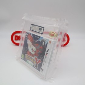 3DS POKEMON Y  PERFECT GRADED UKG 100 UNCIRCULATED  Like  G2U