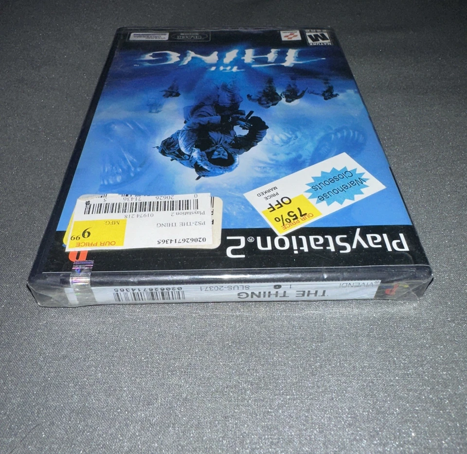 The Thing Sony PlayStation 2 PS2 Factory Sealed #S28 - Image 4 of 4