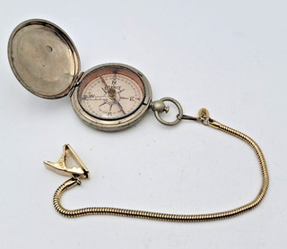 Antique 1917 USANITE Pocket Compass WWI Field Gear Military Lot. H71