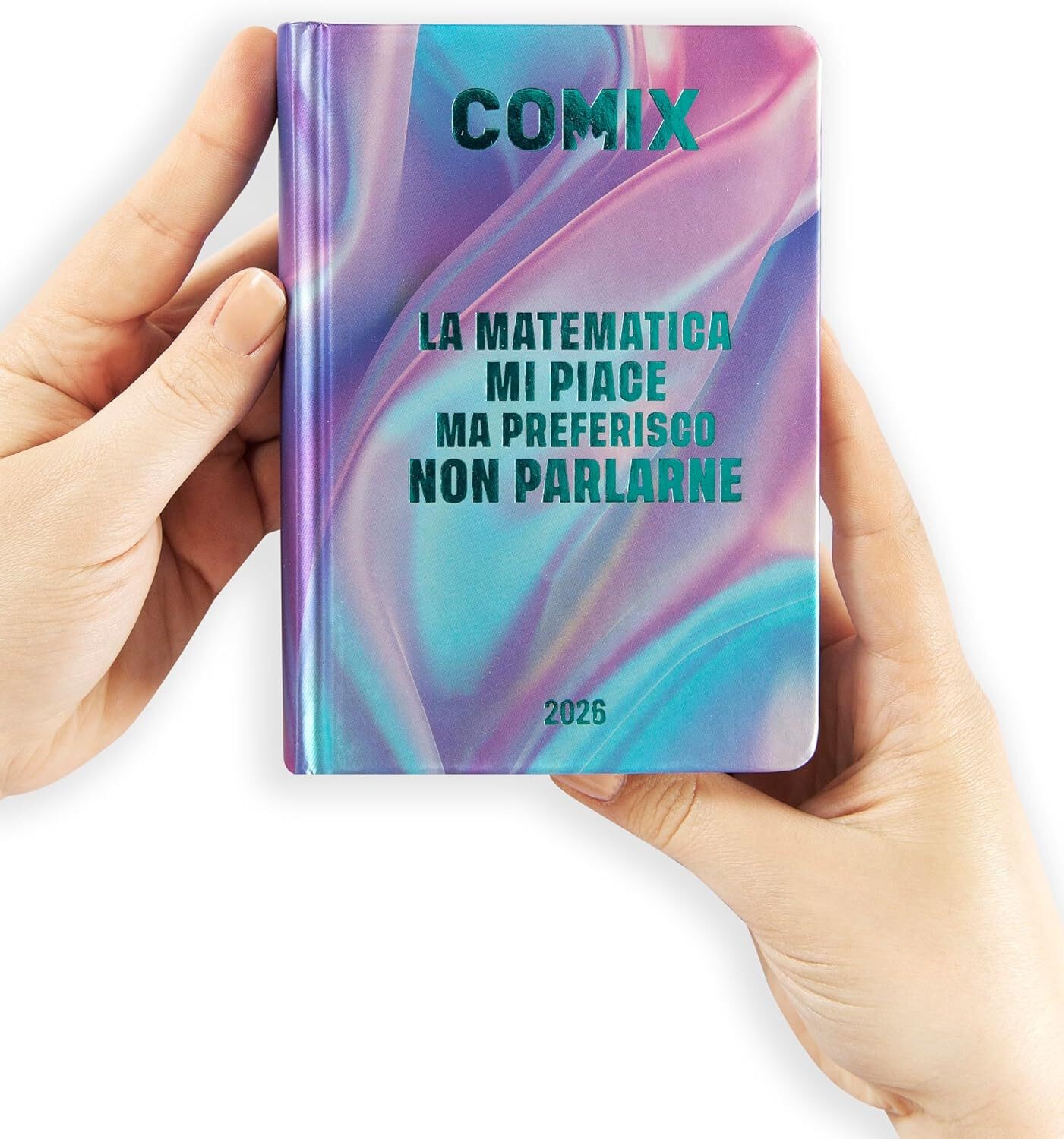 COMIX - Diario Mignon Plus Giornaliero 16 Mesi, Diario Scuola 2026-2026, con Cop