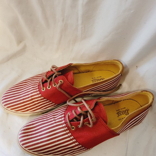 Damen Tennis Walking Sneaker Schuhe rot von Bass 7,5 - Bild 5 von 7