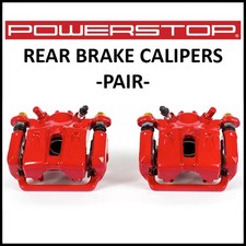 Powerstop Rear Red Floating Brake Calipers Wbrackets Fit 2009-2014 Acura Tl