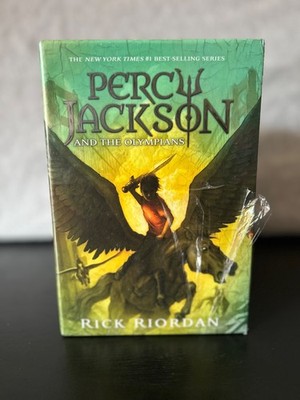 Rick Riordan Percy Jackson and the olympians complete set hardcover fresh wrap