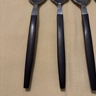 Vintage Ekco Eterna  Flatware 4 Pc Wood Look Handle Stainless Teaspoons — photo 2