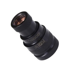 Alphacool Eiszapfen Female Quick Release Connector, Female G1/4", Deep Black