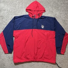 Vintage Omaha Golden Spikes Baseball Jacket Mens L Augusta Sportswear MiLB 90s