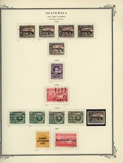 GUATEMALA Scott Specialty Album Page Lot #24 SEE SCAN $$$