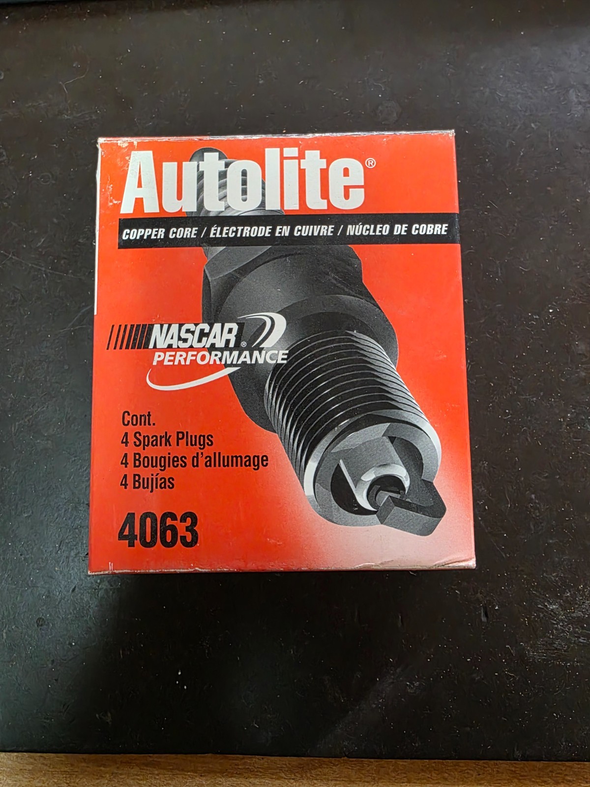 Autolite 4063 spark plug BOX OF 4 NEW
