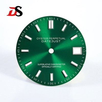 Date Just Dial Number Minute Mark Sunburst 28.5mm