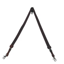 Nocona Belt Co. Men's L Standard Gallus Basketweave Embossed Leather Suspenders