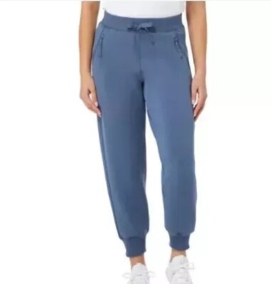 Kirkland Signature Ladies  Active Jogger Pant Blue Size Small
