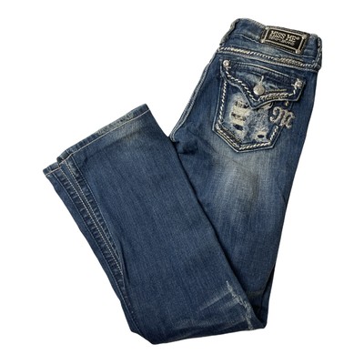 MISS ME SZ 32 ACTUAL 26x32 BOOT JEANS 