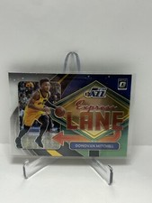 2020-21 Panini Donruss Optic Basketball Donovan Mitchell Express Lane #14 Jazz