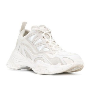 SANDRO White Ivory Astro Sneakers - 8 | eBay