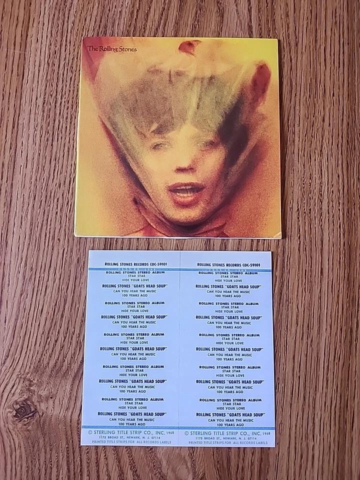 The Rolling Stones "Goat Heads Soup" 1973 jukebox 7" extended play record Mint- - Image 3 of 4
