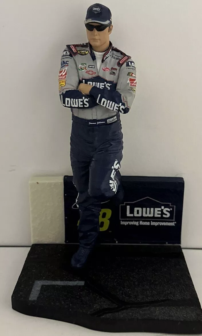 mcfarlane figurine nascar jimmie johnson series 4 lowe 