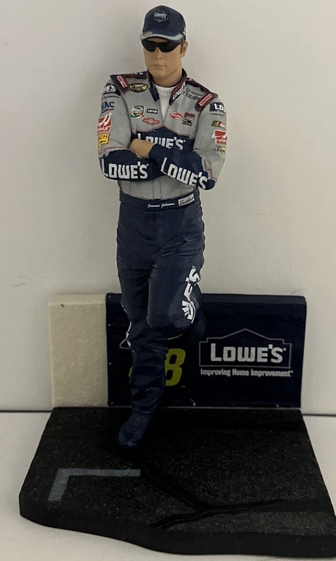 mcfarlane figurine nascar jimmie johnson series 4 lowe 
