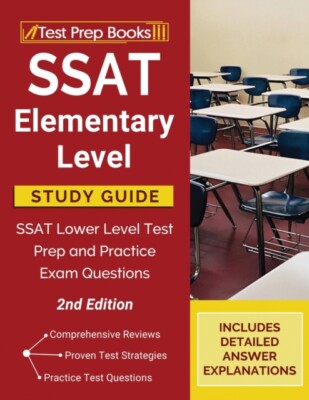 TBD - SSAT Elementary Level Study Guide  SSAT Lower Level Test Prep an - X555z