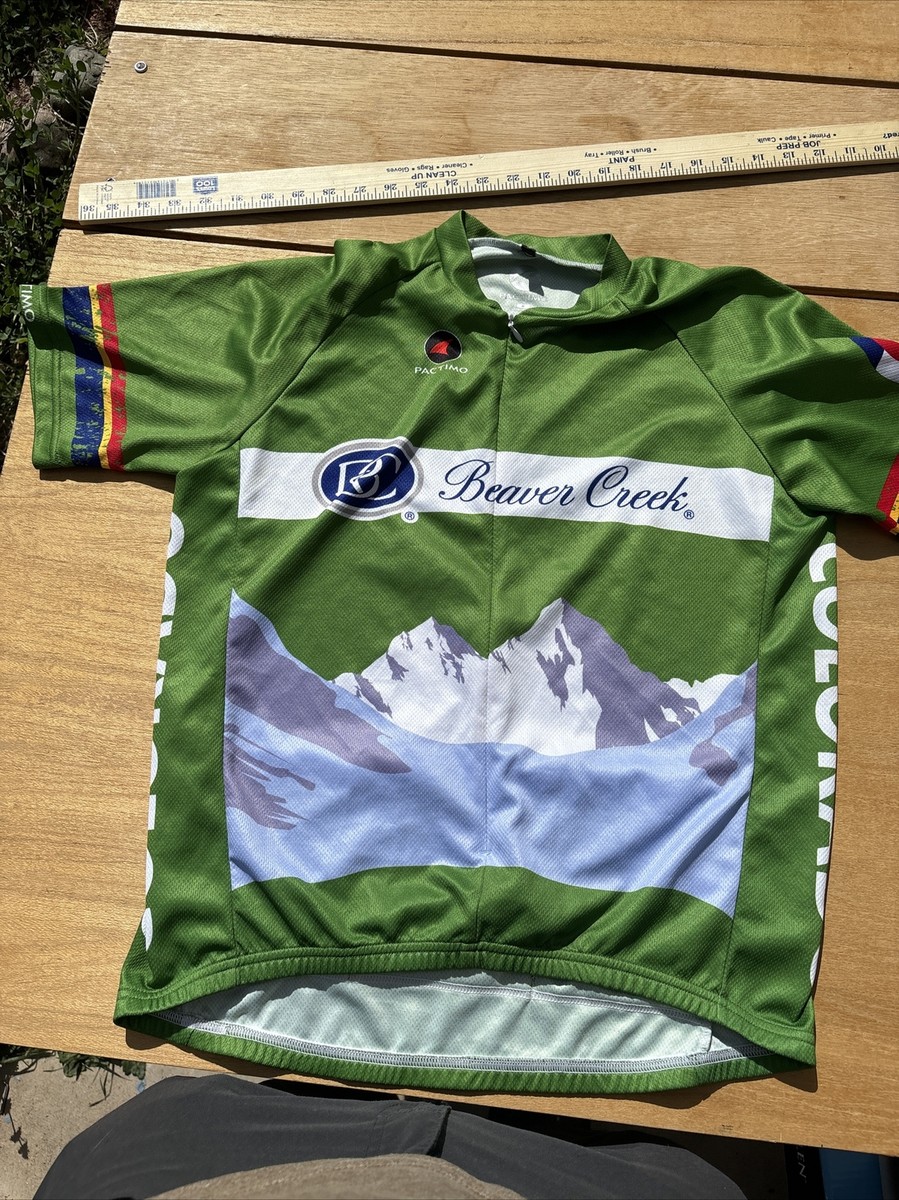 Pactimo Size Medium Beaver Creek Colorado Cycling Jersey